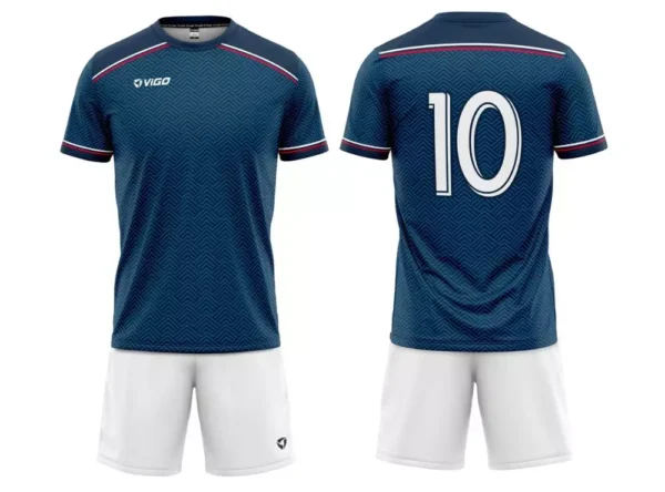 Strój piłkarski Team 1 w kolorze granatowym