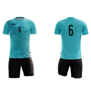 Strój siatkarski męski Kill w kolorze błękitnym