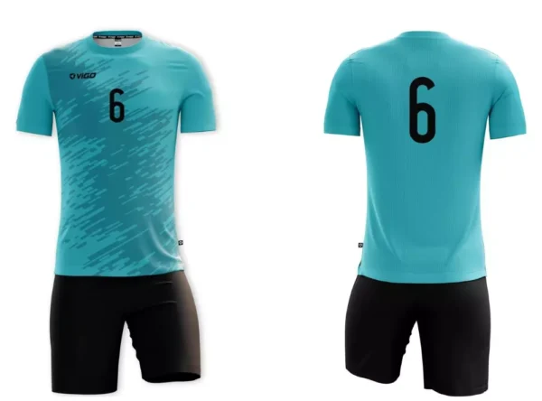 Strój siatkarski męski Kill w kolorze błękitnym