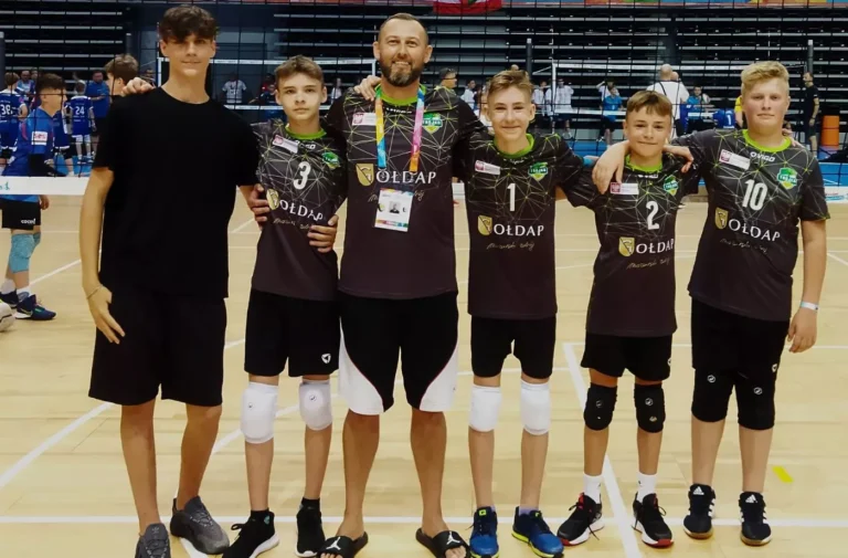 Stroje siatkarskie zespołu OSiR Gołdap