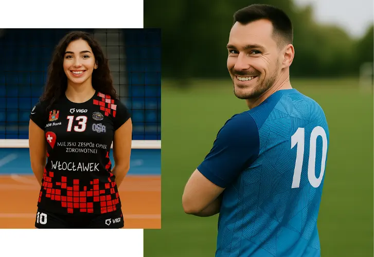 Stroje sportowe na najwyższym poziomie