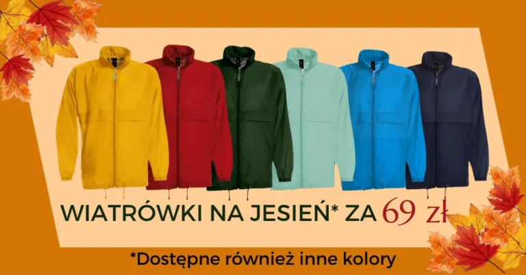 Wiatrówki w jesienne dni